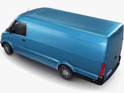 Generic Commercial Cargo Van M 1 3D model