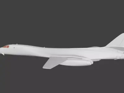 Rockwell B-1 Lancer 3D print model