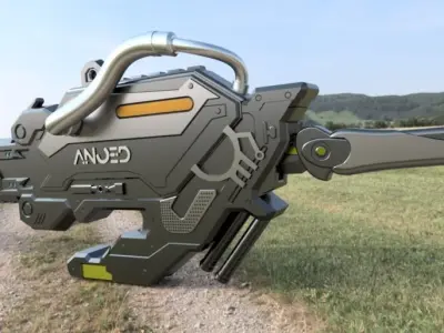 ZZZ Cyberpunk Katana 3D STL 3D print model