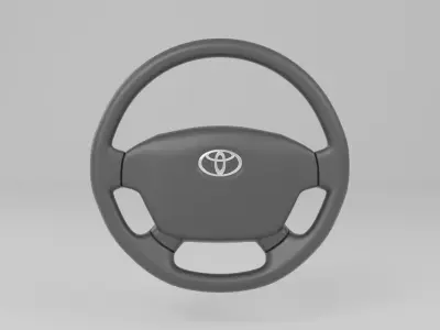 Toyota Steering Wheel 3D model