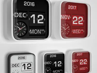 Habitat Flap Cklock 3D model