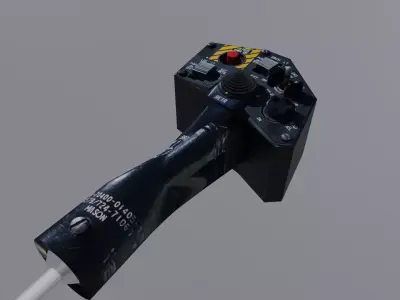 Black Hawk UH-60 Throttle 3D model