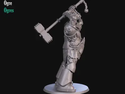 Orgres 3D print model