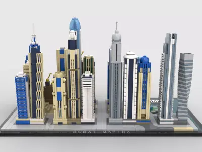 Dubai Marina  3D model
