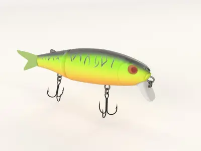 swimbait fishing lure v3 3D model