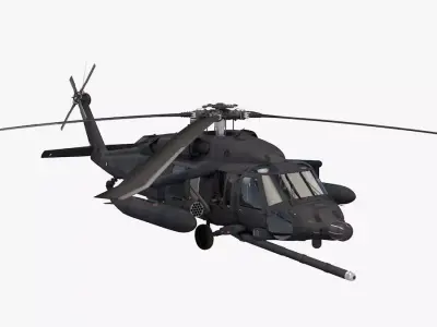 UH-60 Blackhawk SOAR 3D model