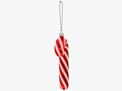 Candy Cane Christmas Tree Toy V2 3D model