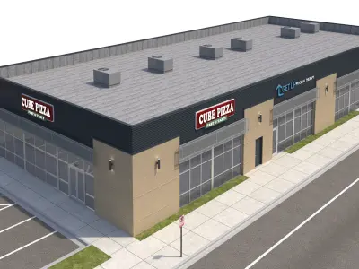 Retail-128 Retail Store B 3D model