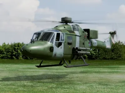 Westland Lynx AH7 3D model