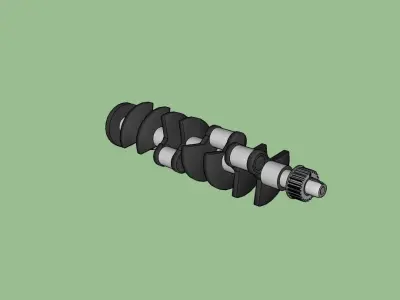 main engine attachment 3D model