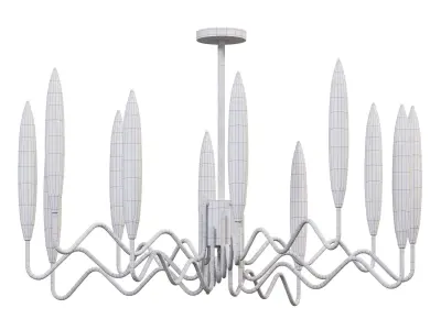 MELVIN Chandelier by Lalume 3D model
