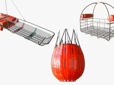 Helicopter Rescue Equipment Collection 