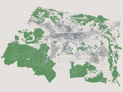 Kayseri City Turkey 3D model