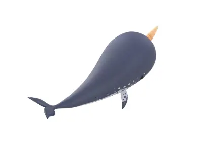 Character283 Narwhal 3D model