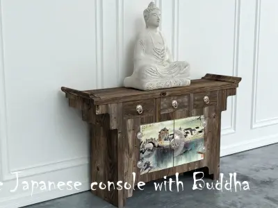 Interior Essentials - Antiquities Low-poly 3D model