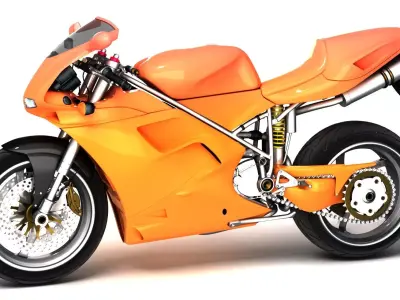 Ducati 748  3D model