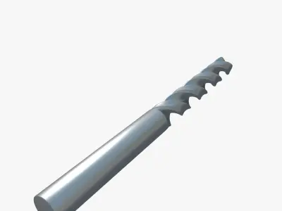 Drill bit 3D model