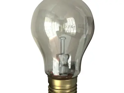 Incandescent lamp 3D model