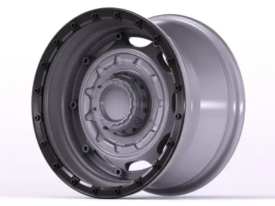 Tank Wheels M2 3D model