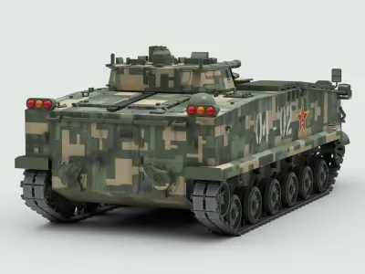 ZBD 97 Chinese IFV 3D model