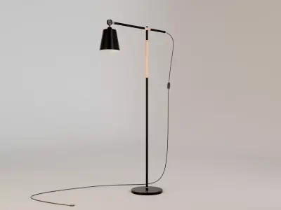 Floor Lamp Model T Free 3D model