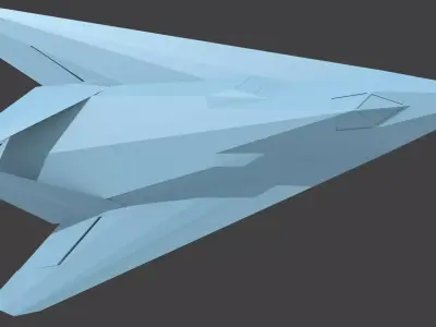 Lockheed Have Blue XST 3D print model