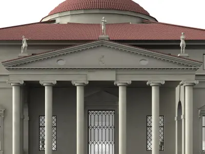 La Rotonda - Villa Capra 3D model