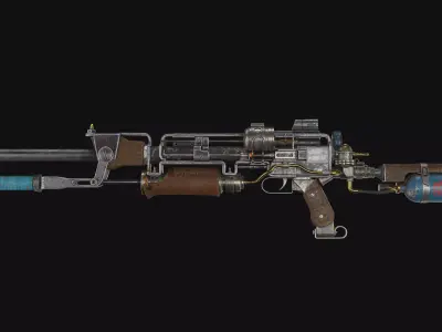 Metro Exodus 2033 Fan Art Low-poly 3D model
