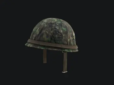 WW2 US Army Helmet PACK 3D Model Collection