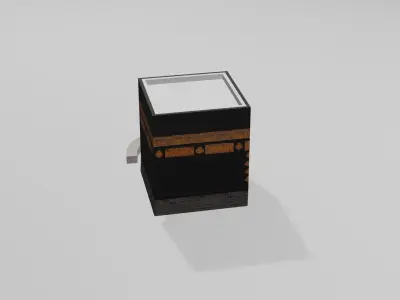 Kaaba Low-poly 3D model