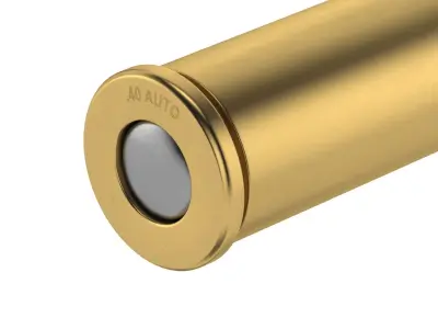 Bullet 40 AUTO Low-poly 3D model