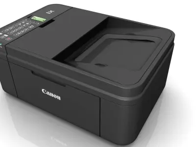 Canon Printer Model MM PIXMA MX495 3D model