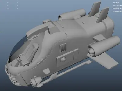 Flight of Dream - Wings Across the Horizon 3D model