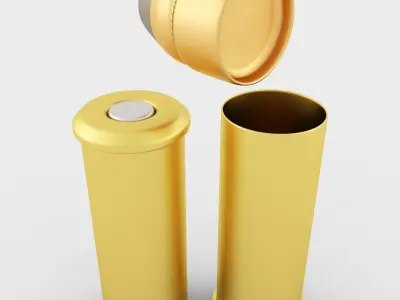 44 Magnum Cartridge 3D model