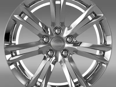 Chrysler 300C 2015 rim 3D model