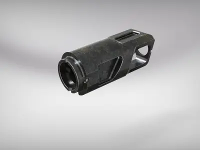 muzzle brake vol16 3D model