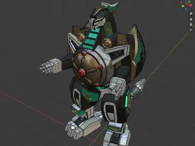 Dragonzord - Power Ranger 3D model