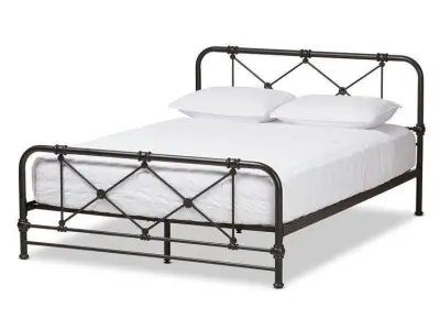 Cherrie Metal Bed Free 3D model