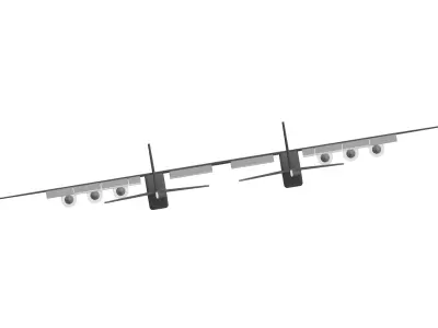 Stratolaunch 3D model