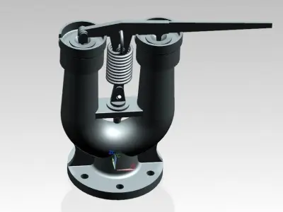 Ram Bottom Valve Assembly 3D model