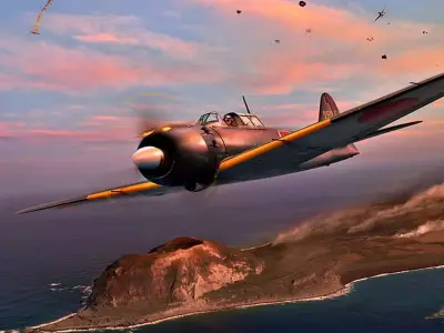 Mitsubishi A5M 3D model