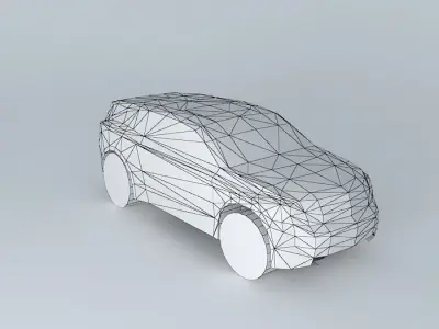 NEG SUV car template Free 3D model