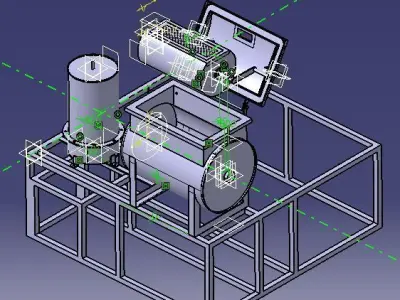 Vacuum Flaying 3D model