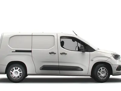 Vauxhall E Combo LWB Limited Van 2022 3D model