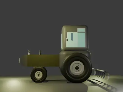 tractor 3d 3D model