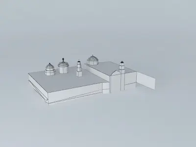 Oratorio San Felipe Neri San Miguel de Allende 3D model