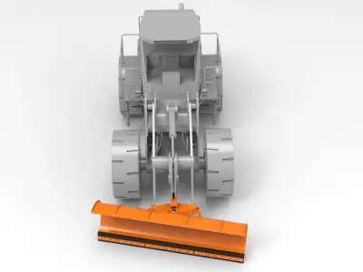 SNOW PLOWS 2 3D model