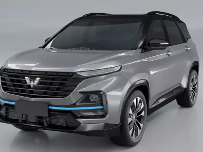 Wuling Almaz 3D model