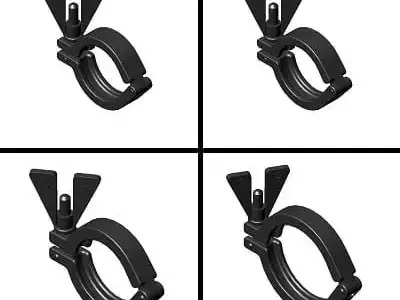 SanitaryClampTCCompleteSet 3D model