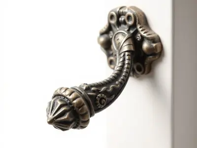 Eclectic Iron Handle Historic Design model pack Low-poly 3D model